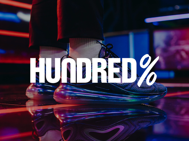 HUNDRED %