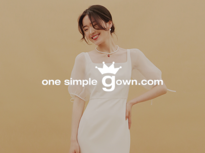 Shop One Simple Gown on Atome
