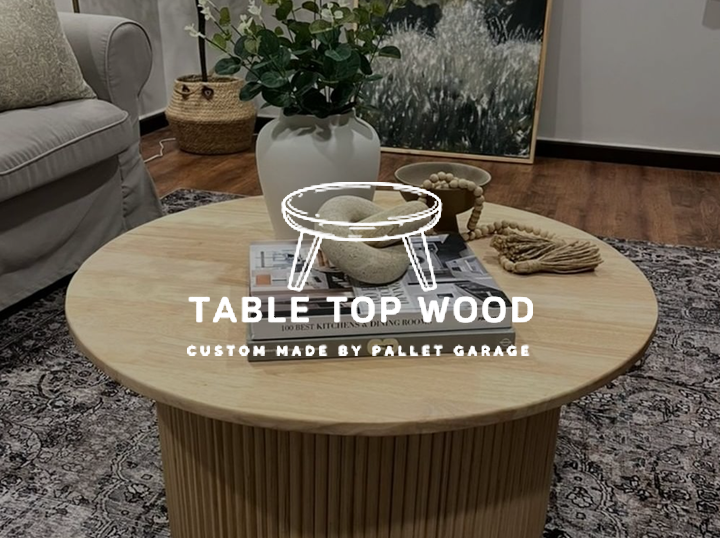 Table Top Wood By Pallet Garage