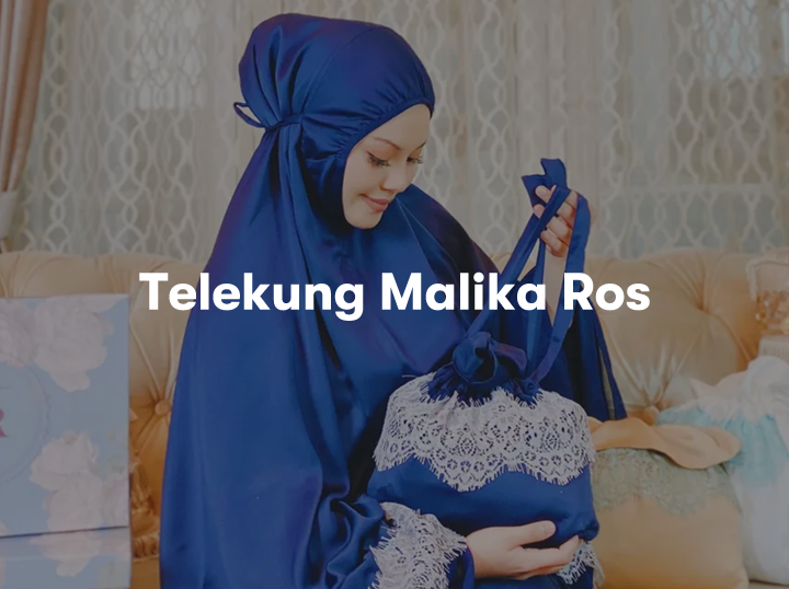 Telekung Malika Rose