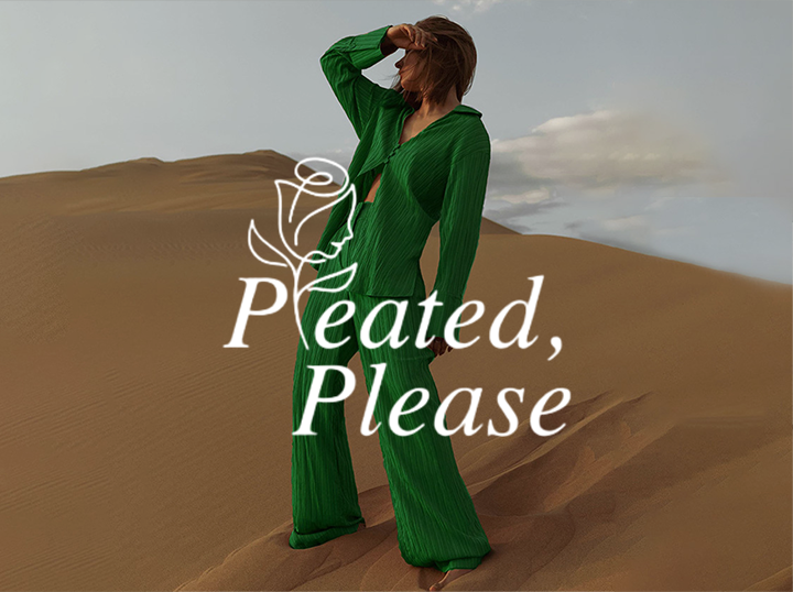 Shop Pleated Please on Atome