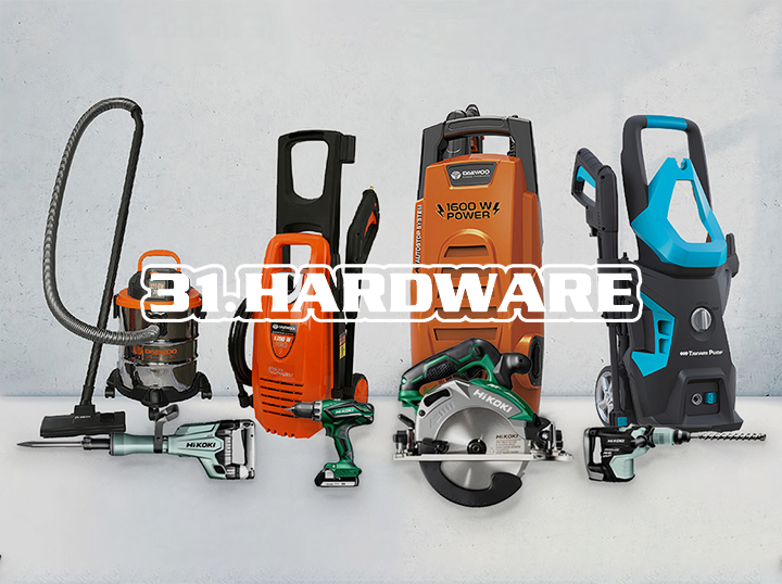 Shop 31 HARDWARE on Atome