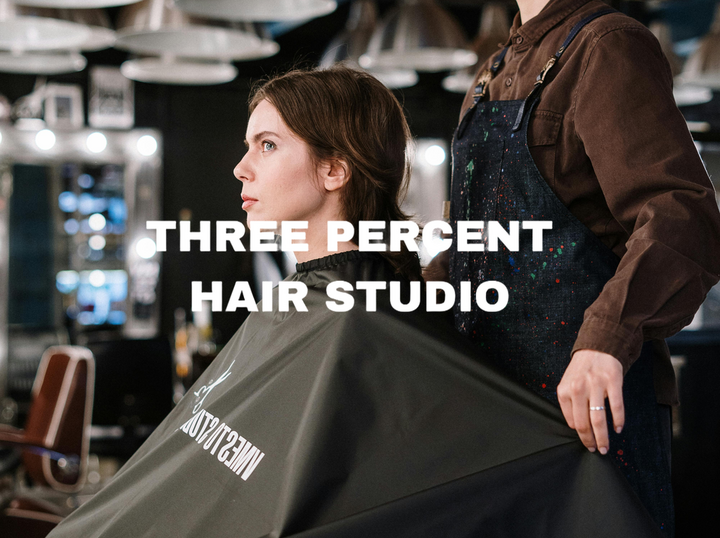 THREE PERCENT HAIR STUDIO